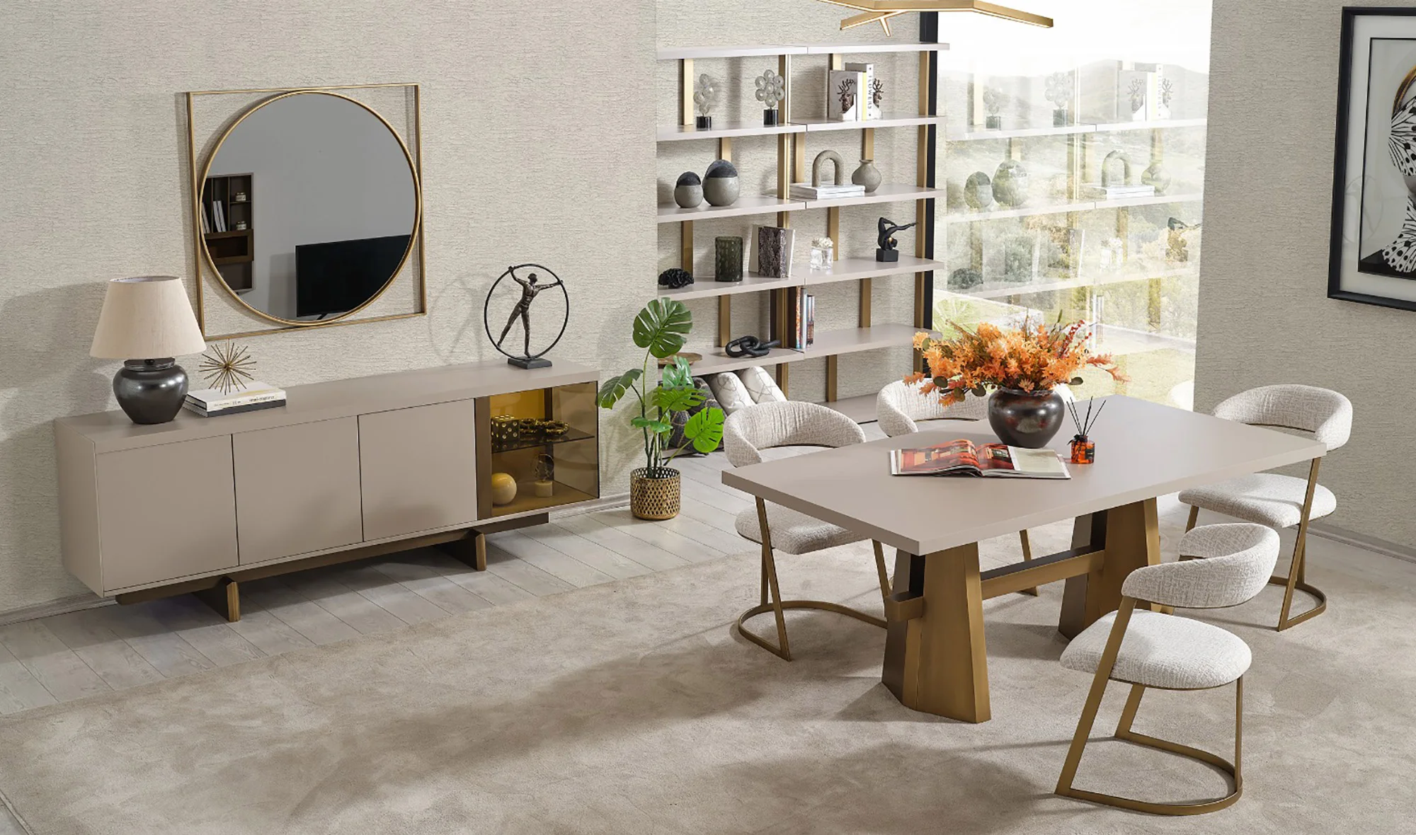 Emporio Yemek Odası - Vizon