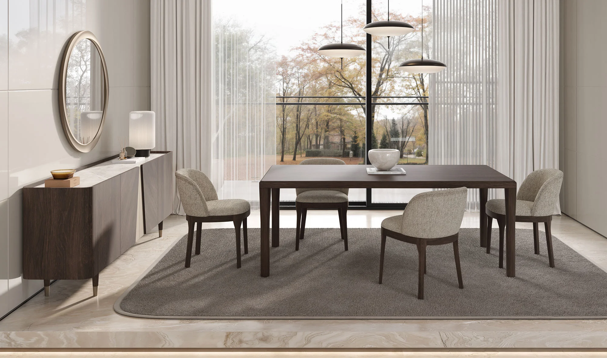 Havana Yemek Odası - Dikdörtgen Masa