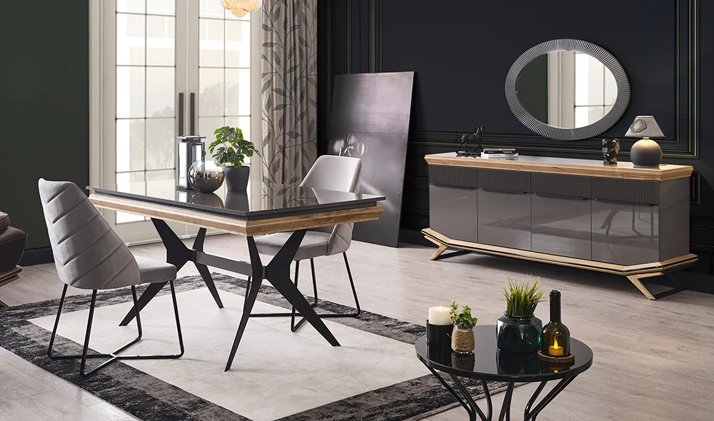 Larina Antrasit Yemek Odası