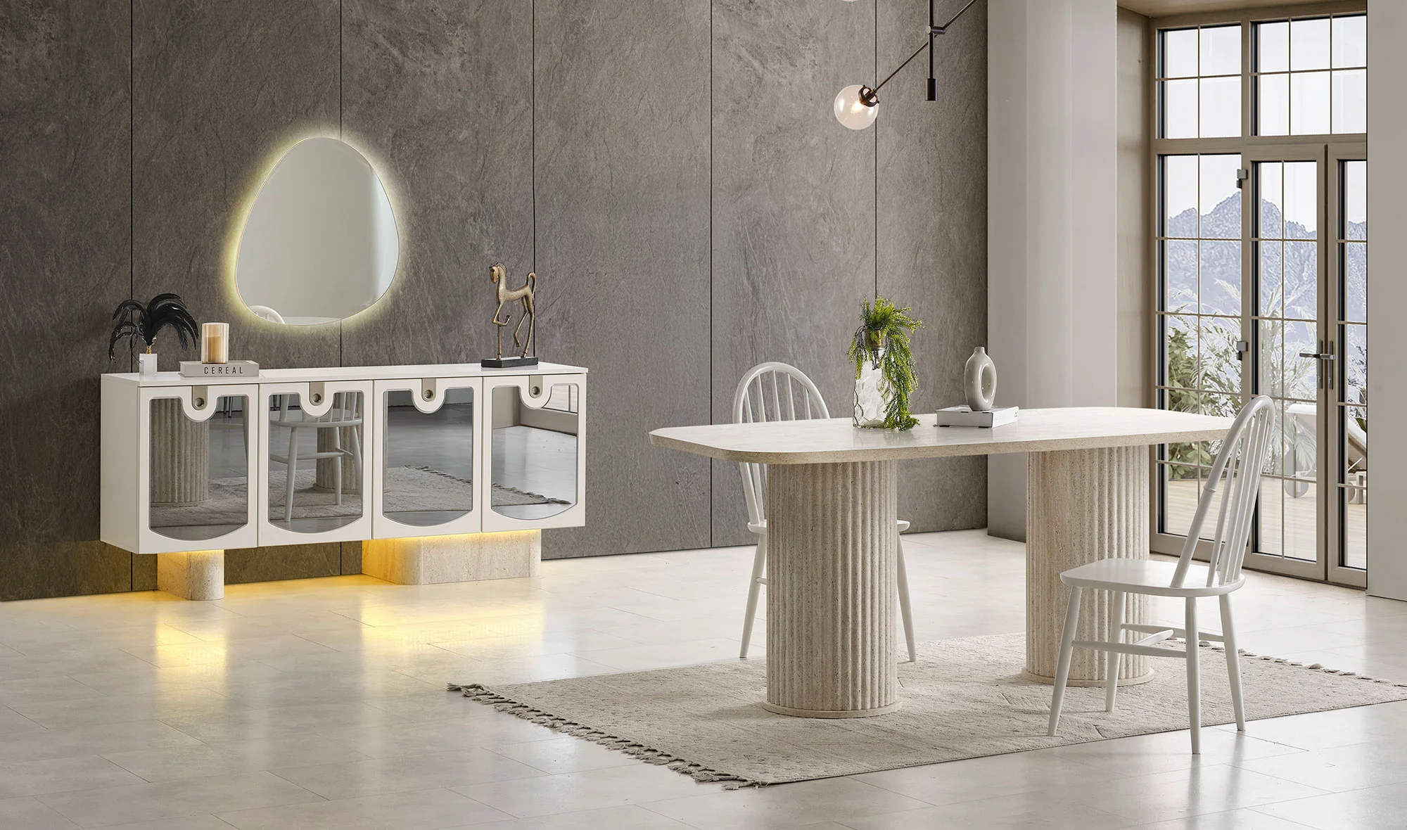 ?nvictus Mdf Yemek Odası