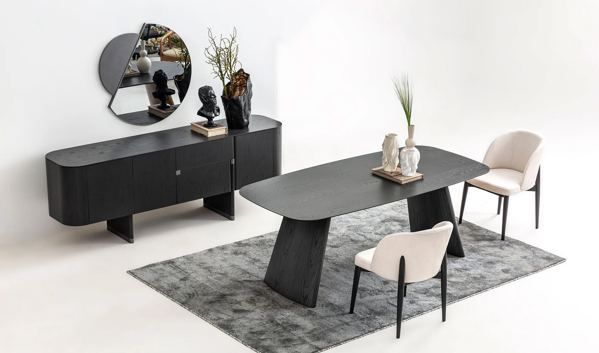 Penora Yemek Odası - Antrasit