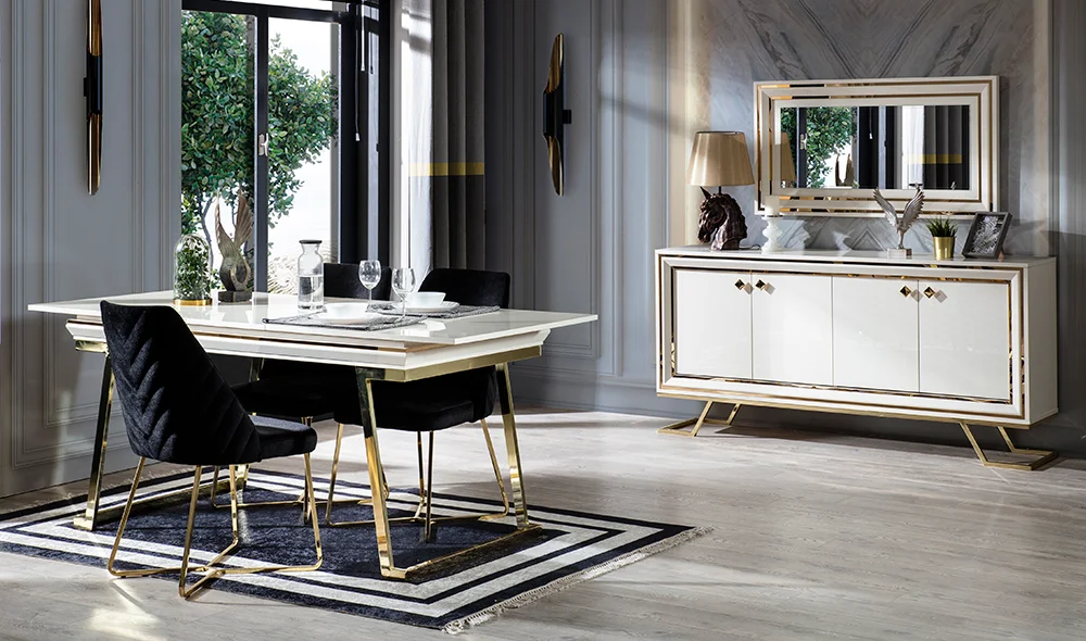 Rixos Luxury Ekru Yemek Odası