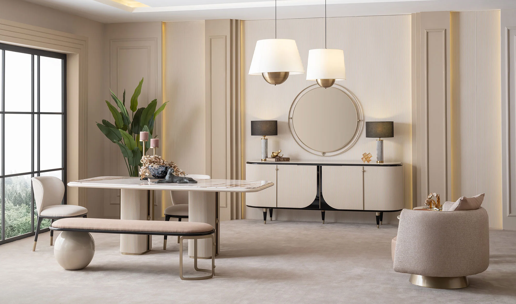 Seramoni Yemek Odası