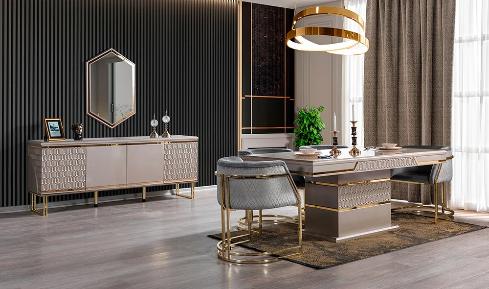 Verdere Yemek Odası - Cappuccino